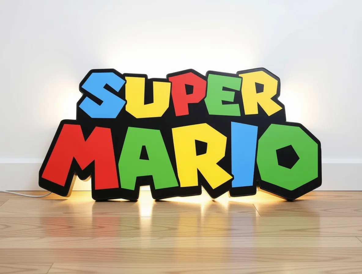 Running Mario PVC cutout
