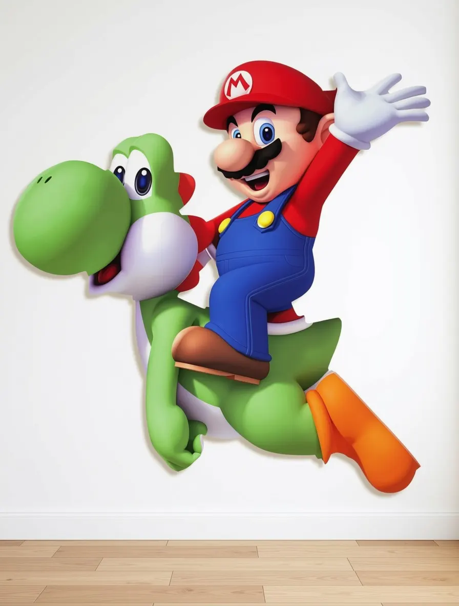 Mario and Yoshi