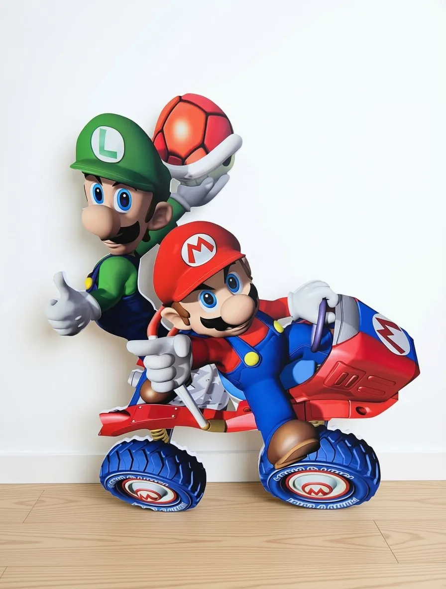 Mario Kart and Luigi