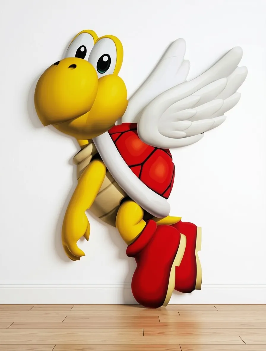 Flying red Koopa
