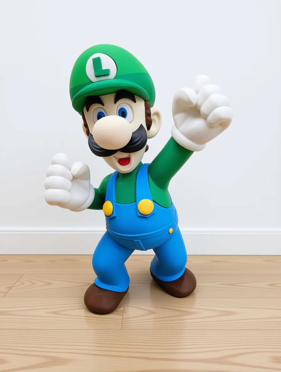 3D Luigi