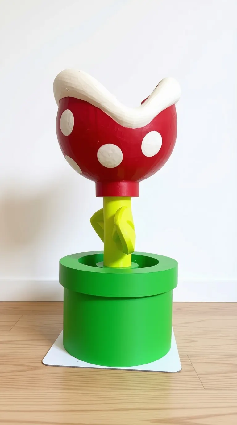 3D Piranha Plant