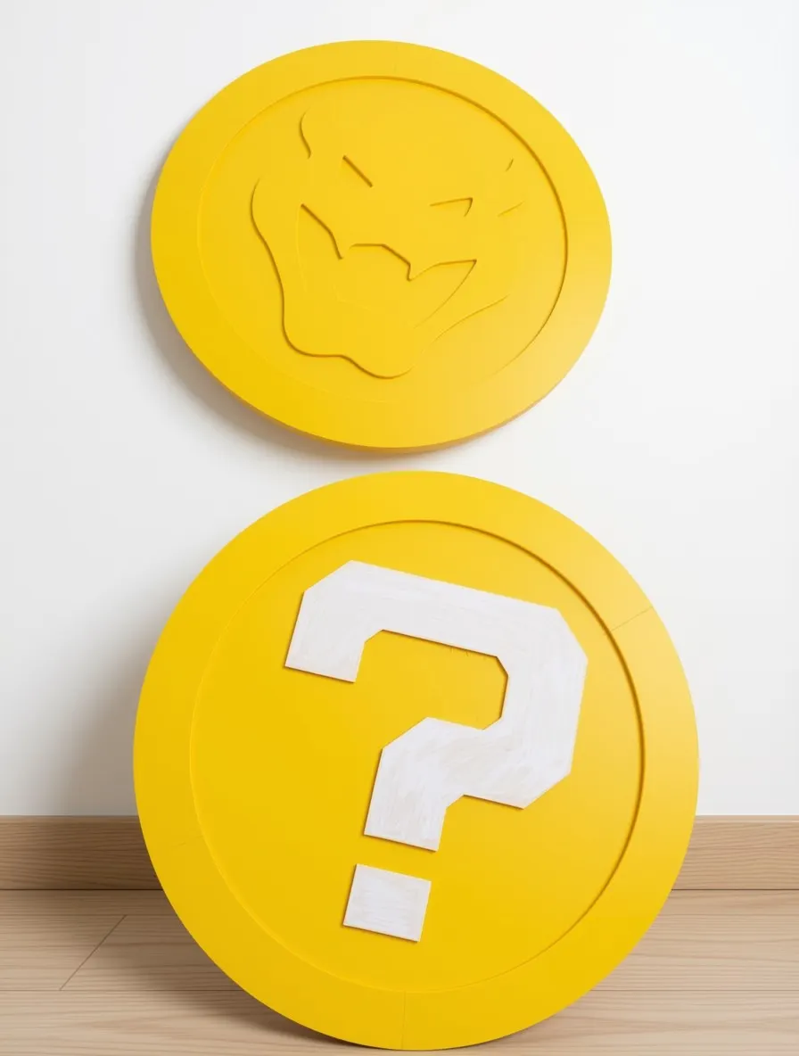 Decorative coins · pair