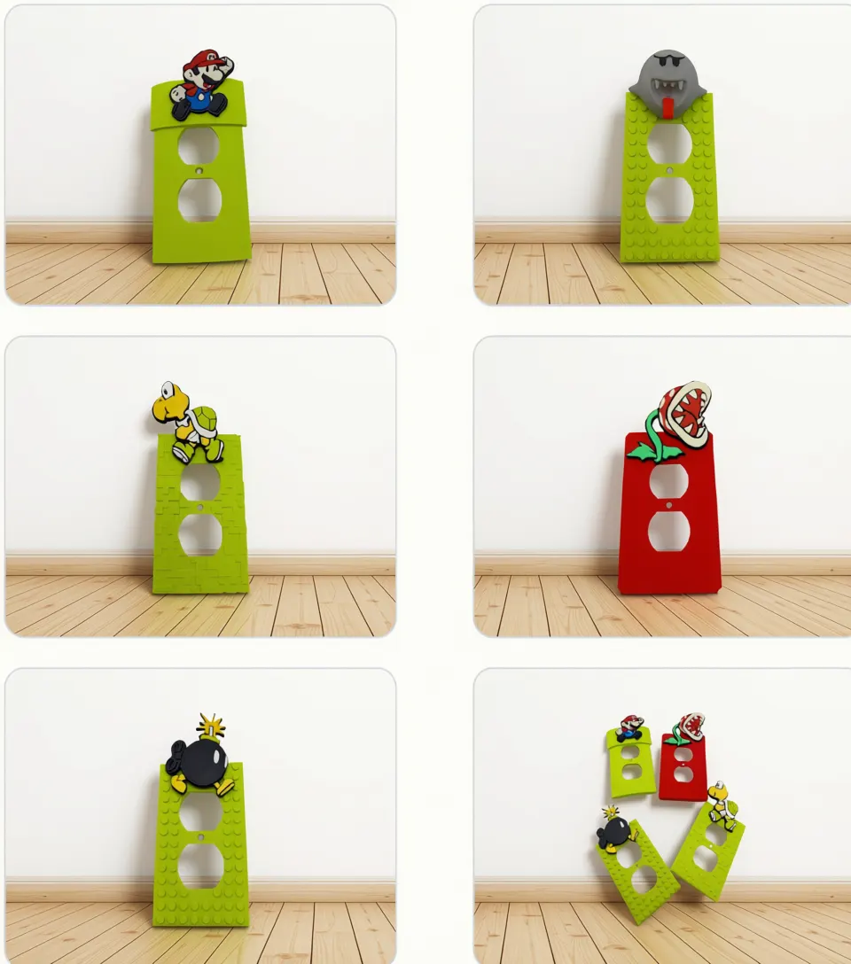 Custom outlet cover